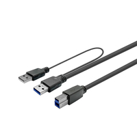Vivolink PROUSB3AB7C-DUAL cavo USB