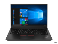 Lenovo ThinkPad E14 AMD Ryzen™ 7 4700U Ordinateur portable 35,6 cm (14") Full HD 16 Go DDR4-SDRAM 512 Go SSD Wi-Fi 6 (802.11ax) Windows 10 Pro Noir