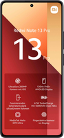 Xiaomi Redmi Note 13 Pro 16,9 cm (6.67") Hybrid Dual SIM Android 13 4G USB C-típus 8 GB 256 GB 5000 mAh Fekete