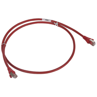 Legrand 051856 hálózati kábel Vörös 3 M Cat6 F/UTP (FTP)