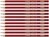 STABILO Schwan, grafietpotlood, rood gelakt -12 stuks, hardheid 2B