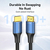 Vention Cotton Braided HDMI-A Male to Male HD Cable 8K 1.5M Blue Aluminum Alloy Type