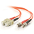 C2G 85480 InfiniBand/fibre optic cable 1 m SC ST OFNR Orange