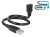 DeLOCK 0.35m, USB2.0-A/USB2.0 Micro-B USB Kabel 0,35 m USB A Micro-USB B Schwarz
