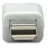 Techly 304239 Videokabel-Adapter 0,15 m Mini DisplayPort HDMI Weiß