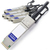 AddOn Networks ADD-QCISDE-PDAC2M InfiniBand/fibre optic cable 2 m QSFP+ 4xSFP+