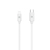 Celly USBLIGHTC2MWH cable de conector Lightning 2 m Blanco