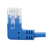Tripp Lite N204-S10-BL-LA Left-Angle Cat6 Gigabit Molded Slim UTP Ethernet Cable (RJ45 Left-Angle M to RJ45 M), Blue, 10 ft. (3.05 m)