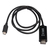 V7 V7UCHDMI-1M adaptador de cable de vídeo USB Type-C 3.2 Gen 1 HDMI Negro