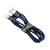 Baseus CALKLF-BV3 mobiele telefoonkabel Blauw, Goud 1 m USB A Lightning