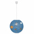 Näve Objektlicht Kid Ballon Deckenbeleuchtung Blau, Mehrfarbig