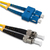 Qoltec 54062 kabel optyczny 5 m SC ST G.652D Żółty