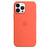 Apple iPhone 13 Pro Max Silikon Case mit MagSafe - Nektarine