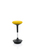 Dynamic KCUP1552 saddle chair Padded seat Yellow Fabric Black 1 pc(s)