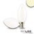 Article picture 1 - E14 LED candle :: 4W :: milky :: warm white :: dimmable