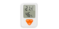 Hygrometer mit Thermometer ACCURA Misst genau die Luftfeuchtigkeit/-temperatur