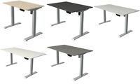 kerkmann Table de bureau assis-debout Move 1, (L)1.200 mm (71401125)