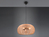 Große LED Pendelleuchte 3 flammig Korbgeflecht aus Rattan Ø 50cm