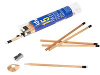 Hexagonal HB Pencils & Sharpener (Tub 15)