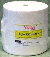 Putzpapier - Rolle Vlies Niedex Poly XXL 100% fusselfrei nach HACCP
