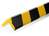 Durable Corner Protection Profile - C35 - 1 Metre - Yellow/Black - Pack of 5