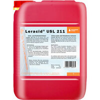 Leracid® USL 211 Urin- & Kalksteinlöser 10 Liter Zur intensiven Reinigung säurebeständiger WC-Becken & Fliesen 10 Liter