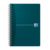 Oxford Office Essentials A5 Softcover doppelspiralgebundenes Spiralbuch, 5 mm kariert, 90 Blatt, sortierte Farben, SCRIBZEE® kompatibel