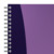 Oxford Office Urban Mix 110x170 mm Polypropylen doppelspiralgebundenes Spiralbuch, liniert 6 mm, 90 Blatt, sortierte Farben