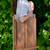 Relaxdays Kofferstaffelei Holz, für Erwachsene, Höhe & Neigung verstellbar, tragbar, XL Staffelei mit Schublade, natur