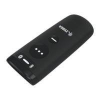 ZEBRA Bluetooth vonalkód olvasó, CS6080, BT, 2D, BT (5.0), kit (USB), black
