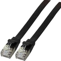 Flachkabel U/FTP Cat.6A RJ45 schwarz 3,0m K5545SW.3