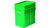 MÜLLEX TERRA 5 Komposteimer 5L grün B/H/T:155/255/235mm mit Bügel und Deckel