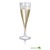 Bicchiere champagne trasparente Scatolificio del Garda - capienza 100 ml 183x60 mm - Ø 55 mm - conf. 27 pz 15717