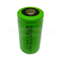 AccuPower Płaska bateria NiMH 1.2V Baby / C w plastikowym futerale