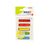 ValueX Index Arrows Repositionable 12x45mm 5x20 Tabs Assorted Colours (Pack 100)