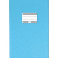 Protège-cahier PP A5 bleu ciel opaque