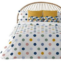 FUNDA NÓRDICA 100% ALGODÓN MODELO DELHI PARA CAMA DE 90 ( 155X220 CM)