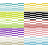 Fotokarton Triangel 'Mini' 300g/qm 49,5x68cm VE=10 Bogen farbig sortiert