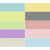 Fotokarton Triangel 'Mini' 300g/qm 49,5x68cm VE=10 Bogen farbig sortiert