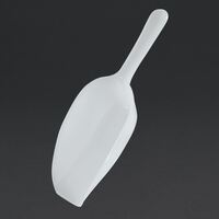 Schneider Flour Scoop in White Made of Polythene 55(H)x115(W)x320(D)mm 470ml