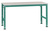 Arbeits-Grundtisch UNIVERSAL Standard mit PVC Dekorplatte, BxTxH = 2500 x 1000 x 760-870 mm | AUK4159.0001