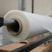 Polythene PE heat shrink film - 2400mmx75m (centre folded to 1200mm) - 480 gauge