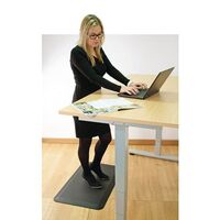 Office anti-fatigue sit/stand desk mat