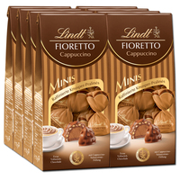 Lindt Fioretto Minis Cappuccino, Pralinen, 8 Packungen je 115g