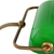 Tischleuchte / Banker-Leuchte BELANA, E27, gebogen, Armatur + Kopf neigbar, mit Zugschalterkette, bronze matt / dunkelgrün