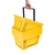 Shopping Basket / Picking Basket / Plastic Basket | 20 l yellow similar to RAL 1018 300 mm 225 mm 430 mm 1