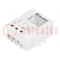 Relay: installation; with dimmer; in mounting box; -10÷50°C; IP20