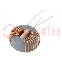 Inductor: wire; THT; 1.5mH; 2.8A; 19mΩ; 230VAC; 12x7mm; -20÷50%