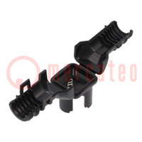 Accessories: cable holder; DT; female; PIN: 3; DT06-3S; straight