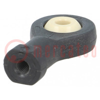 Ball joint; Øhole: 3mm; M3; 0.5; right hand thread,inside; L: 25mm
